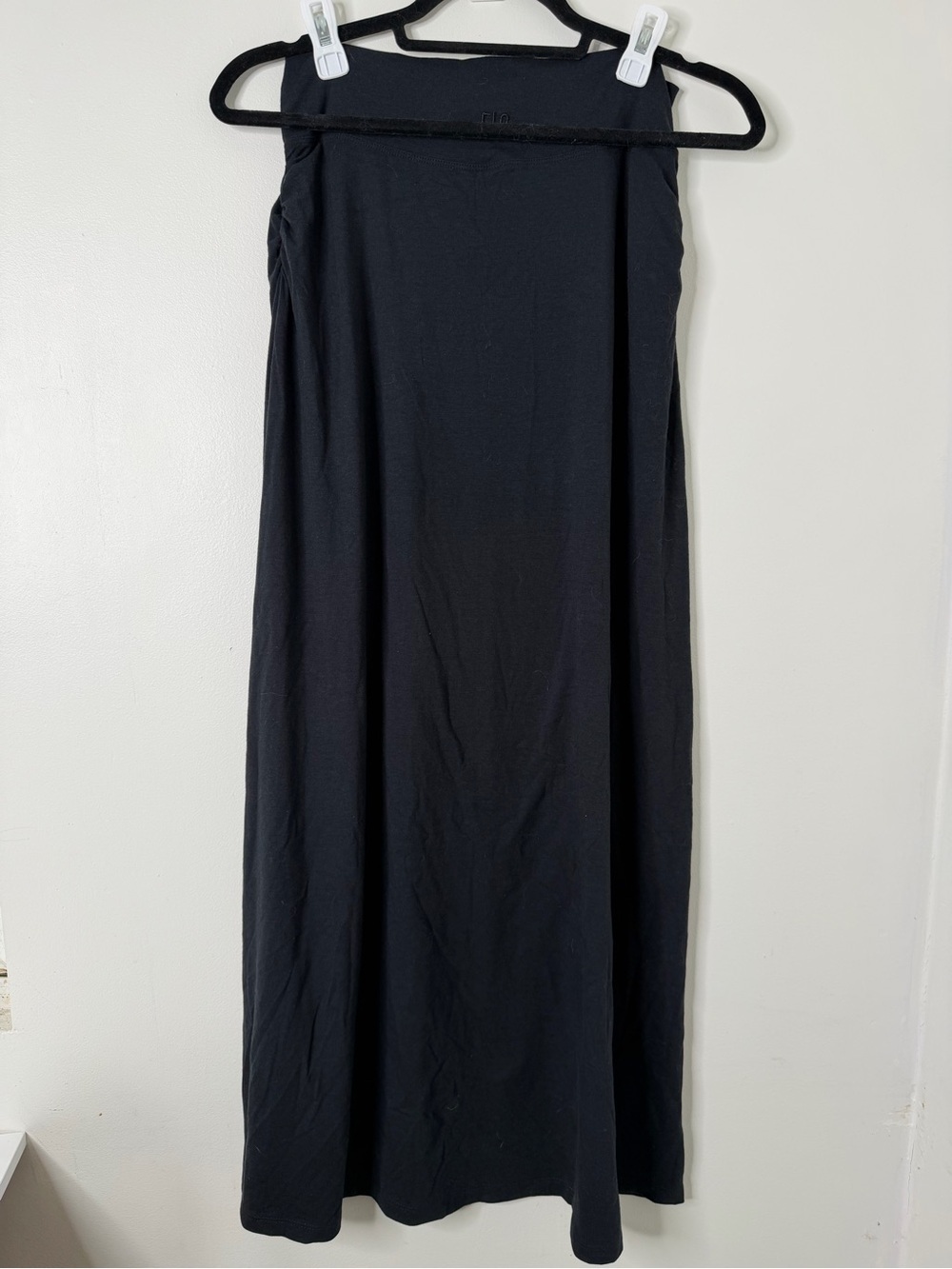 FIG maxi skirt black women’s size S oda skirt